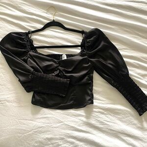 H&M Satin Top